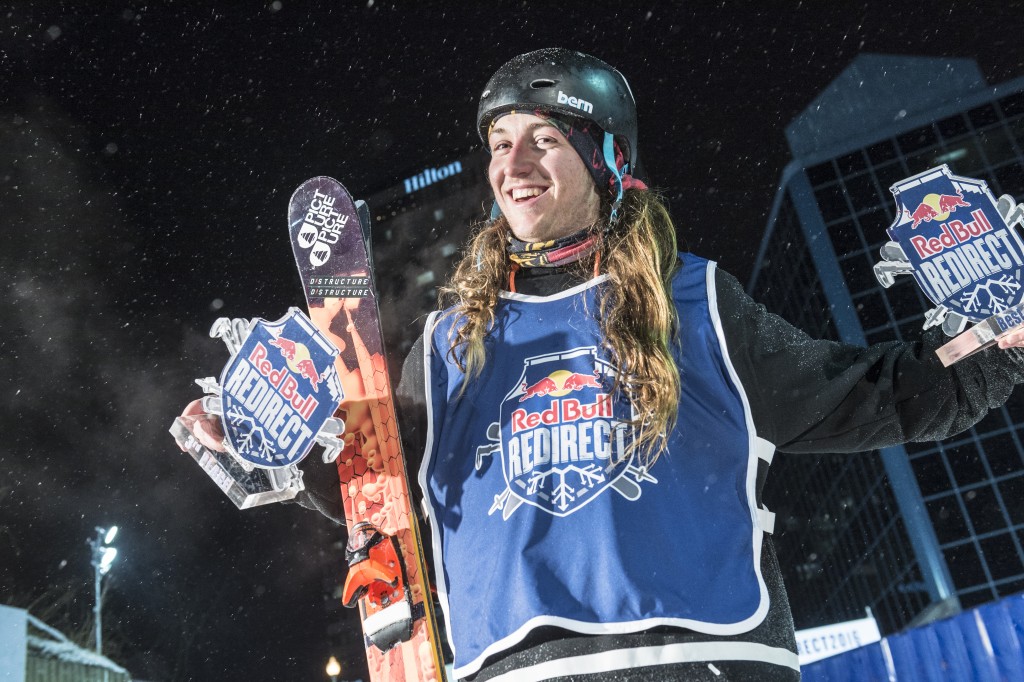 Emile Bergeron poses at the Red Bull reDIRECT in Quebec City, Quebec, Canada on February 12th, 2016