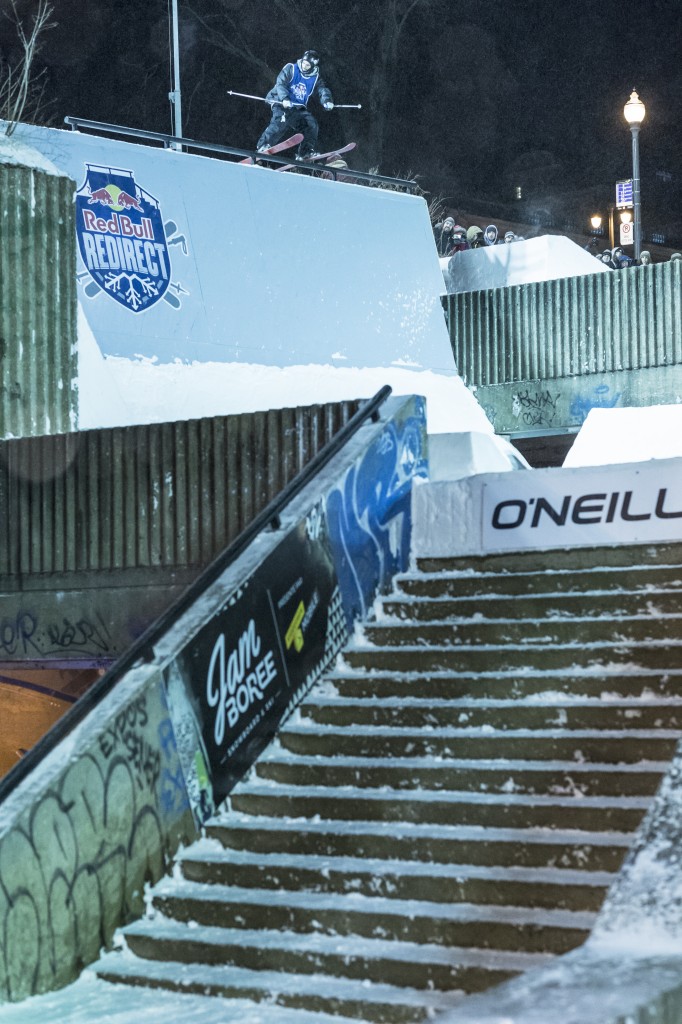 JF Houle performs at the Red Bull reDIRECT in Quebec City, Quebec, Canada on February 12th, 2016