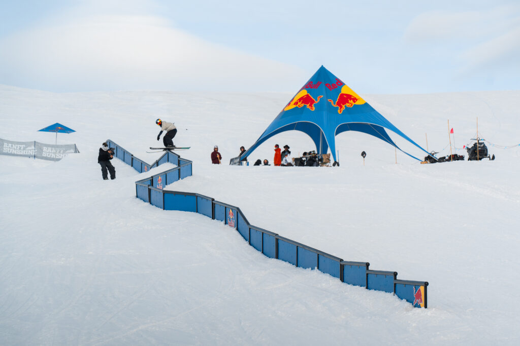 Hardest rail ever, red bull