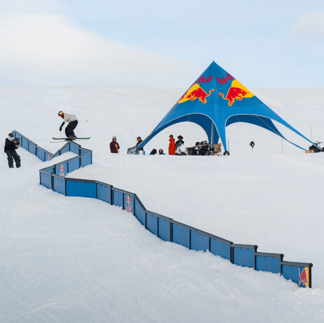 Hardest rail ever, red bull