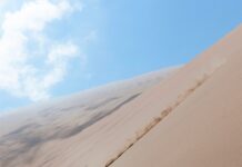 French Skier Breaks Sand Skiing Speed Record at Nazca Dunes