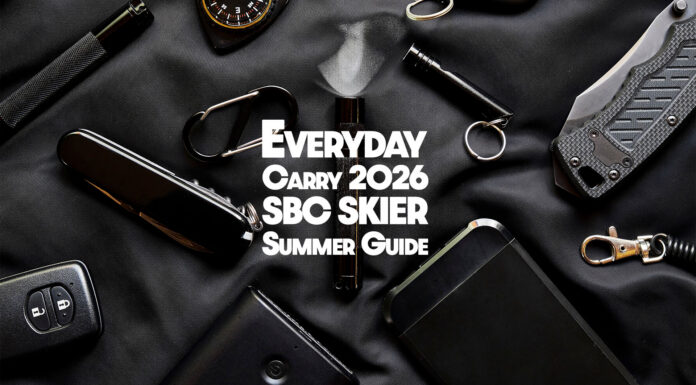 Best Everyday Carry Gear for Summer 2026 | SBC SKIER Gear Guide